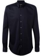 Giorgio Armani Classic Shirt, Men's, Size: 45, Blue, Cotton