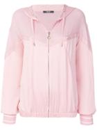 Liu Jo Double Stripe Hoodie - Pink & Purple