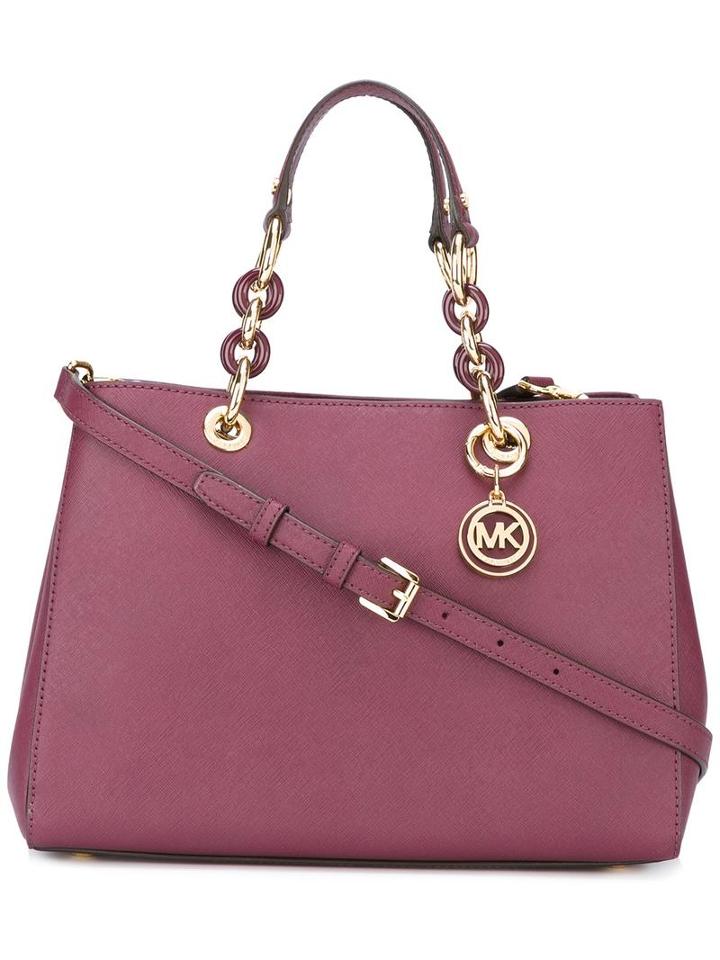 Michael Michael Kors Medium 'cynthia' Tote, Women's, Pink/purple