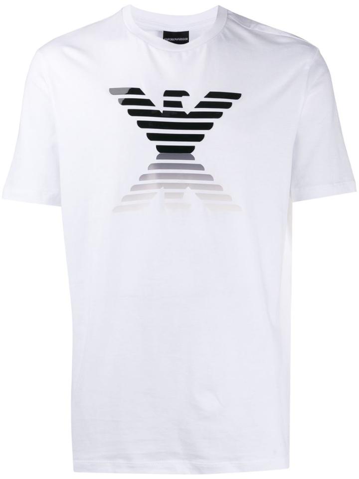 Emporio Armani Printed Eagle Logo T-shirt - White