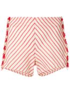 Dodo Bar Or Striped Tassel Shorts - Nude & Neutrals