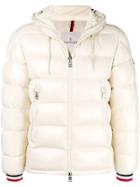 Moncler Hooded Padded Jacket - Neutrals
