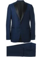 Z Zegna Tuxedo Suit, Men's, Size: 46, Blue, Acetate/viscose/wool