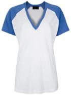 Andrea Bogosian Raglan Sleeves Top - White