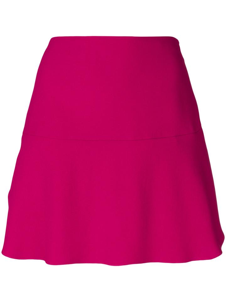 Red Valentino Mini A-line Skirt - Pink & Purple