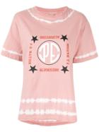 P.e Nation Co-driver Logo-printed T-shirt - Pink