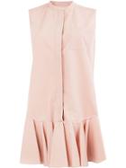 Maison Rabih Kayrouz Pleated Hem Dress - Pink