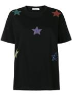 Valentino Embellished Star T-shirt - Black