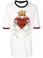 Dolce & Gabbana King Of Love T-shirt - White