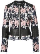 Yigal Azrouel Embroidered Moto Jacket - Black