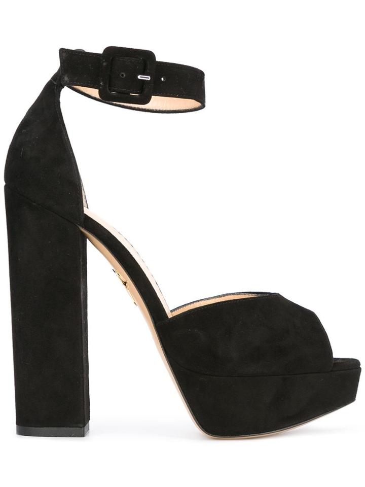 Charlotte Olympia Eugenie Sandals - Black