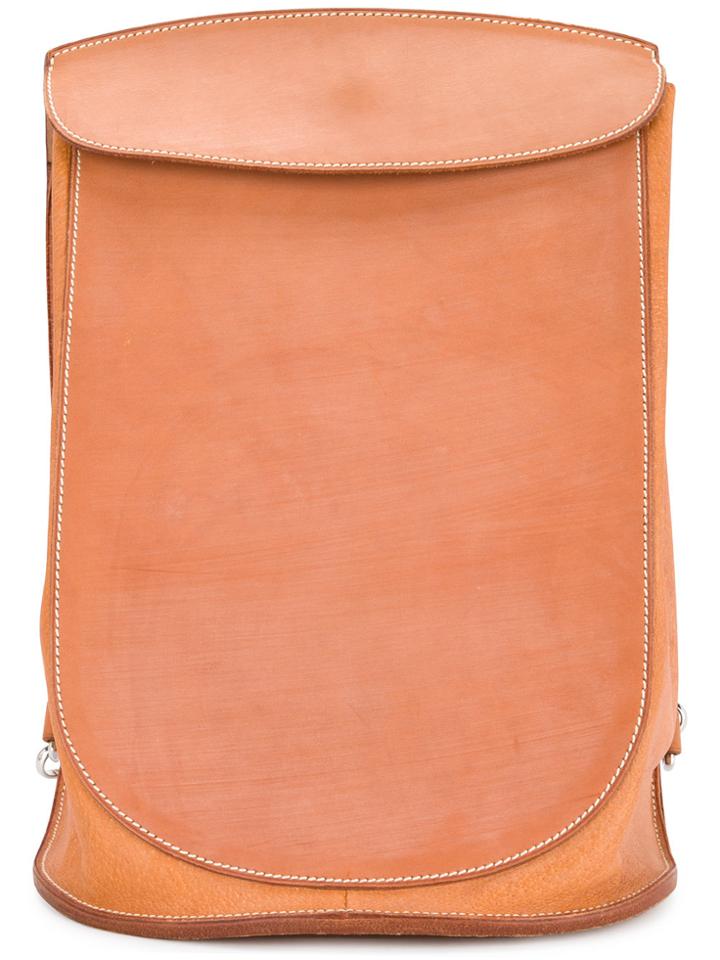 Hermès Vintage Sherpa Pm Backpack - Brown
