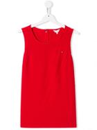 Tommy Hilfiger Junior Stripe Detail Top - Red