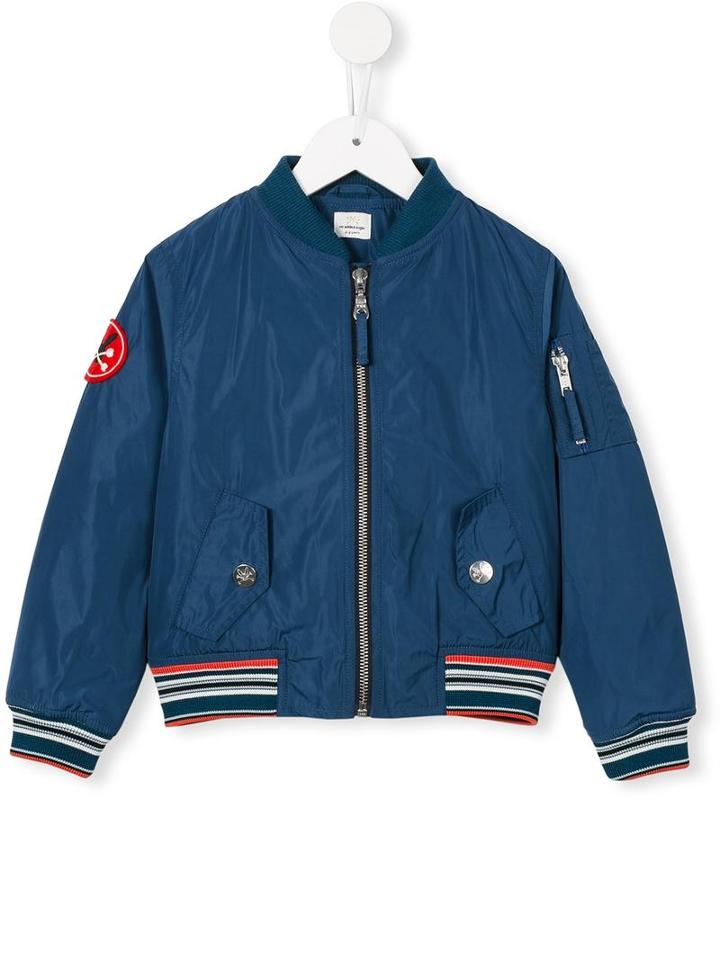 No Added Sugar 'take Flight' Bomber Jacket, Boy's, Size: 7 Yrs, Blue
