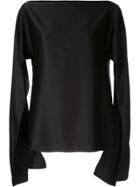 Christopher Esber Cut-out Sleeve Blouse - Black