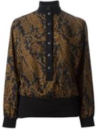 Jean Louis Scherrer Vintage Paisley Print Skirt Suit