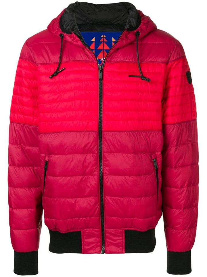 Moose Knuckles Hooded Padded Jacket - Red