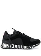 Versace Jeans Couture Branded Sole Trainers - Black
