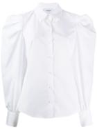 Dondup Long-sleeved Ruffled Shirt - White