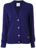 Barrie V-neck Cardigan - Purple