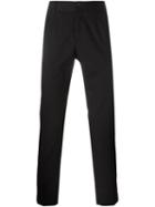 Dolce & Gabbana Slim Fit Tailored Trousers, Men's, Size: 48, Black, Cotton/spandex/elastane