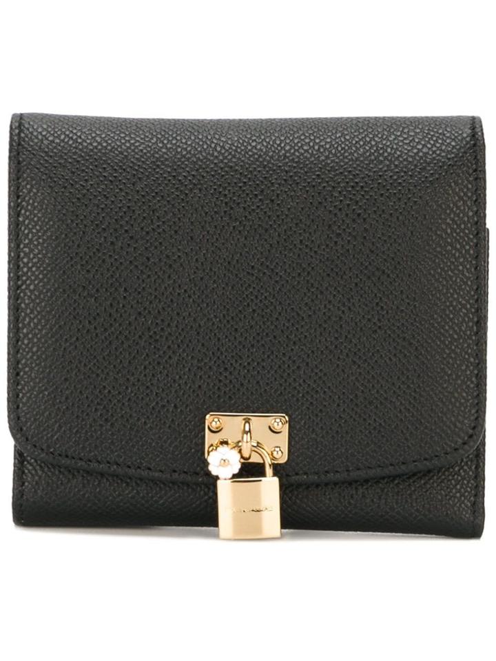 Dolce & Gabbana Padlock Wallet - Black