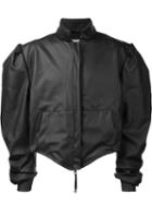 Andreas Kronthaler For Vivienne Westwood 'aramis' Oversize Bomber Jacket, Adult Unisex, Size: Ii, Black, Polyester/polyurethane