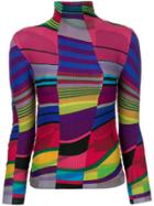 Issey Miyake Cauliflower Pleated Jumper - Multicolour