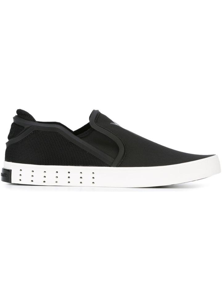 Y-3 'laver' Slip-on Sneakers - Black