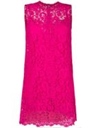 Dolce & Gabbana Lace Shift Dress - Pink