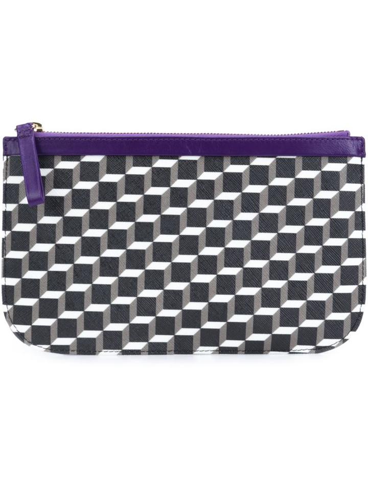 Pierre Hardy Mini Cube Design Clutch