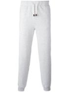 Loro Piana Drawstring Sweatpants, Men's, Size: Large, Grey, Cotton/spandex/elastane