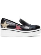 Stella Mccartney Black Binx Star Print 45 Platforms