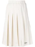Stussy Pleated Midi Skirt - Nude & Neutrals
