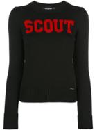 Dsquared2 Contrast Scout Sweater - Black