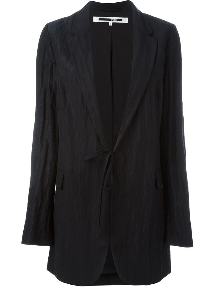 Mcq Alexander Mcqueen Oversized Creased Blazer