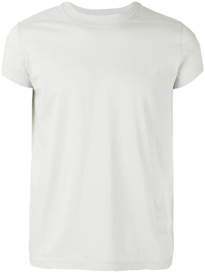 Rick Owens Drkshdw Round Neck T-shirt, Men's, Size: Medium, Grey, Cotton