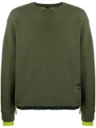 Diesel Long-sleeve Relaxed Jumper - Green