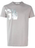 Golden Goose Deluxe Brand Foil Print T-shirt, Men's, Size: M, Nude/neutrals, Cotton