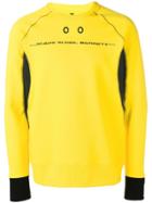 Neil Barrett Colour Block Sweatshirt - Yellow