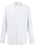 Rag & Bone Plain Shirt, Men's, Size: Large, White, Cotton