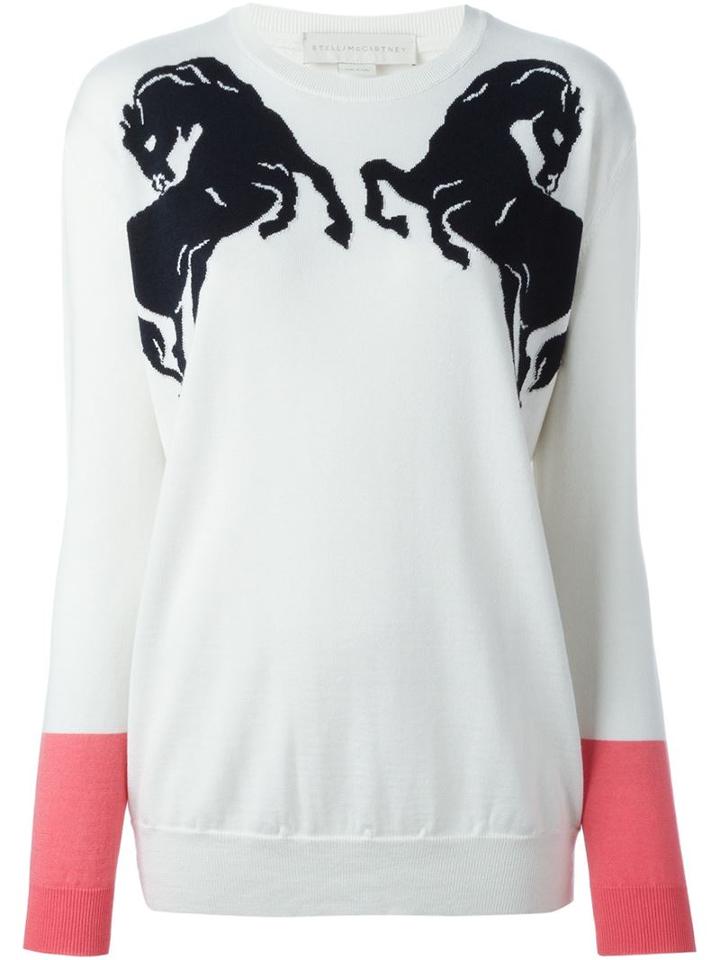 Stella Mccartney 'horse' Crew Neck Sweater