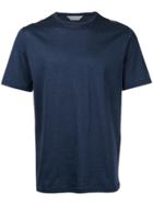 Gieves & Hawkes Short Sleeve T-shirt - Blue