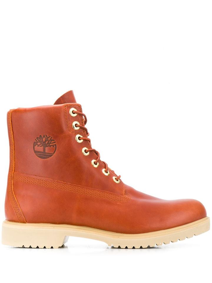 Timberland Inca Combat Boots - Orange