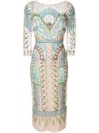 Temperley London Maze Midi Dress - Multicolour