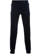 Balmain Straight Fit Trousers, Men's, Size: 52, Blue, Cotton/polyurethane