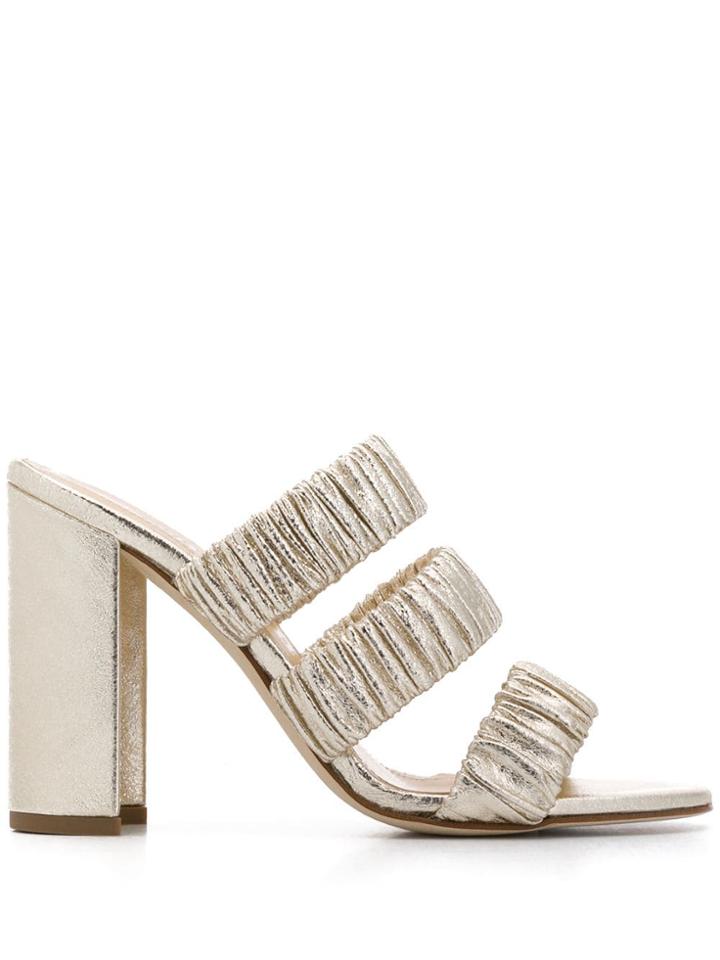 Chloe Gosselin Heeled Sandals - Gold