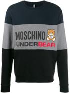 Moschino Toy Bear Logo Sweatshirt - Blue