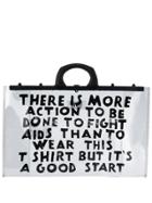 Mm6 Maison Margiela Charity Capsule Shopper Tote - White