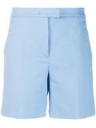 Red Valentino Tailored High-waisted Shorts - Blue